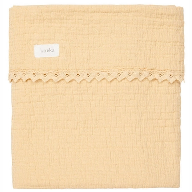 Ledikantdeken Koeka Lace Elba Sahara