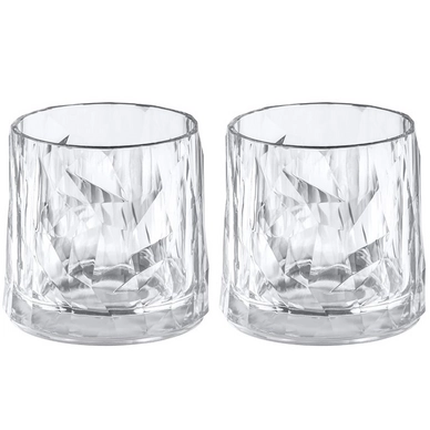 Whiskyglas Koziol Superglas Club No. 02 250 ml Transparant (Set van 2)