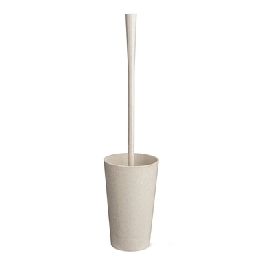 WC borstel Koziol Recycled Rio met Houder Beige