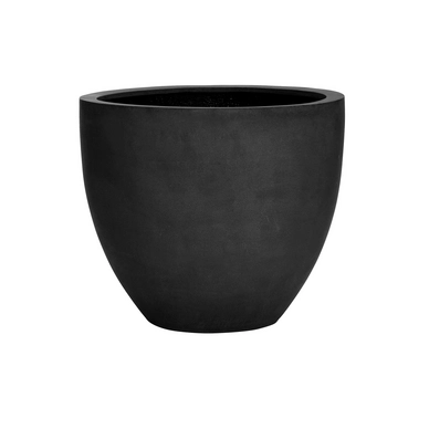 Bloempot Pottery Pots Natural Jesslyn M Black 60 x 52 cm