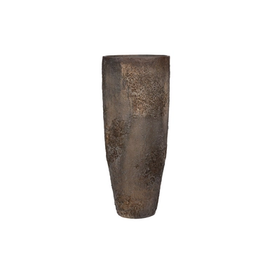 Bloempot Pottery Pots Oyster Dax XL Imperial Brown 40 x 97 cm