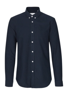 Shirt Samsoe Samsoe Men Liam BX Dark Sapphire 22