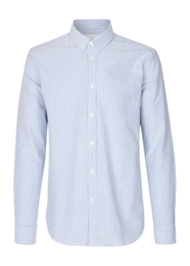 Shirt Samsoe Samsoe Men Liam BX Blue St 22