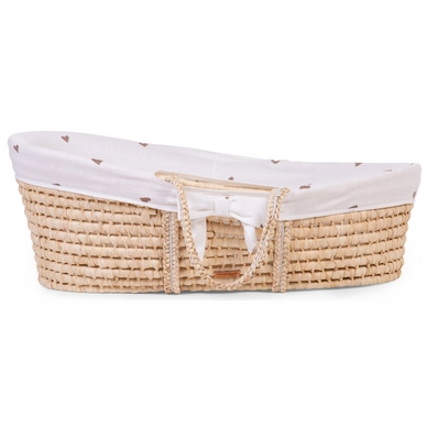 Wiege Childhome Moses Korb Cornhusk Hearts