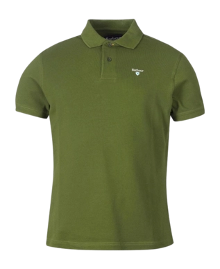 Polo Barbour Hommes Sports Rifle Green