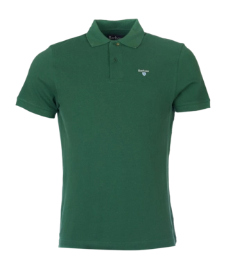 Polo Barbour Men Sports Racing Green