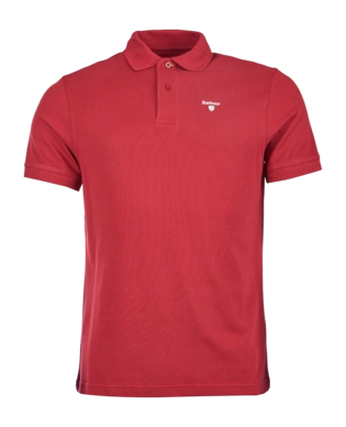 Polo Barbour Men Sports Biking Red