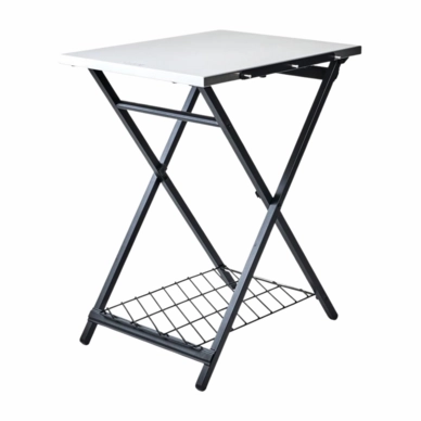 Tavolo pieghevole in Acciaio Ooni h 90 cm Per Forno Pizza, Grigio / Nero
