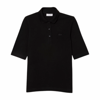 Polo lacoste femme noir best sale