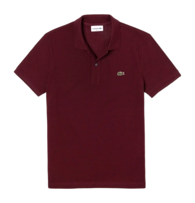 Polo Shirt Lacoste Men PH4012 Slim Fit Bordeaux Red