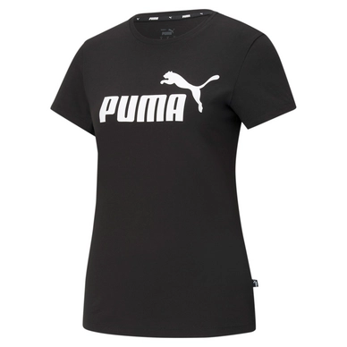 T-Shirt Puma Women Essentials Logo Tee Black