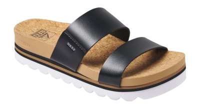 Slipper Reef Cushion Bounce Vista Hi Black Damen