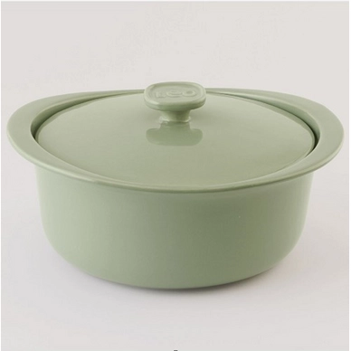 Auflaufform BergHOFF Leo Line Balance Rund mit Deckel 27,5 cm Sage