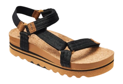 Sandaal Reef Women Cushion Rem Hi Black