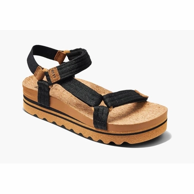 Sandaal Reef Women Cushion Rem Hi Black