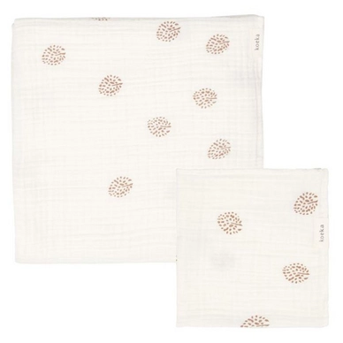 Hydrofiele Spuugdoek Koeka Wonder Warm White 2023
