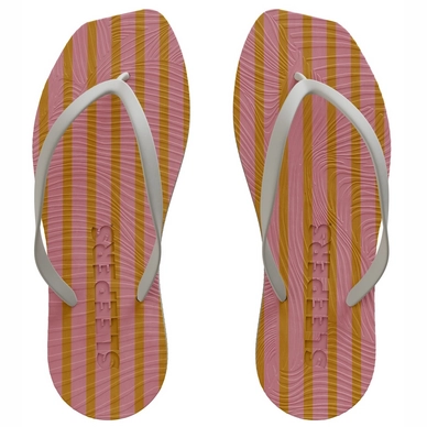 Slipper Sleepers Women Tapered Pink Stripe