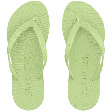 Slipper Sleepers Women Slim Wide Strap Sap Green