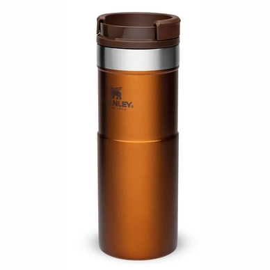 Thermosbeker Stanley The NeverLeak Travel Mug Maple 0,47L