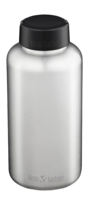 Reisfles Klean Kanteen Classic Wide Brushed Stainless 1,9L