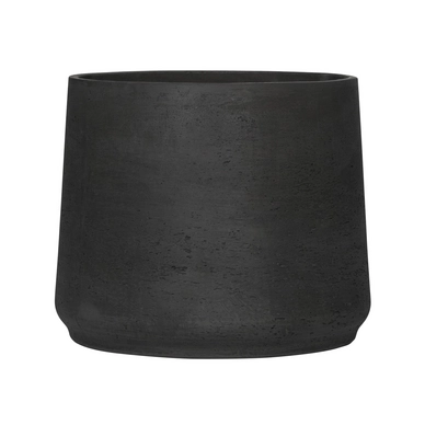 Bloempot Pottery Pots Rough Patt XXXL Black Washed 45 x 38 cm