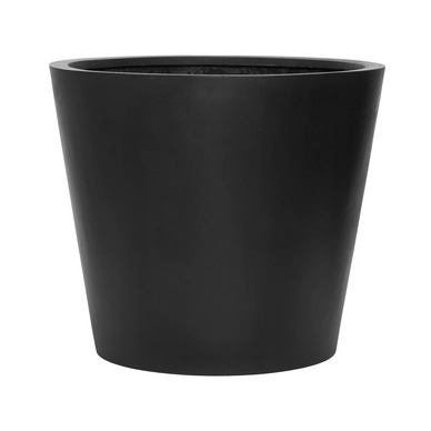 Bloempot Pottery Pots Natural Bucket L Black 68 x 60 cm
