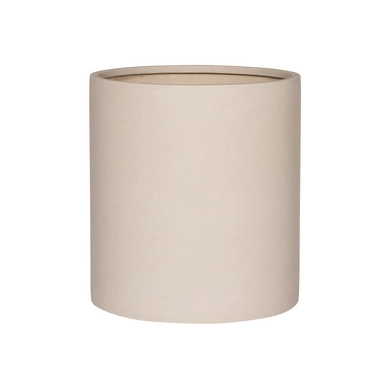 Bloempot Pottery Pots Refined Max M Natural White 42,5 x 42,5 cm