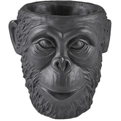 Bloempot Villa Collection Calbe Gorilla Black 22,5 cm