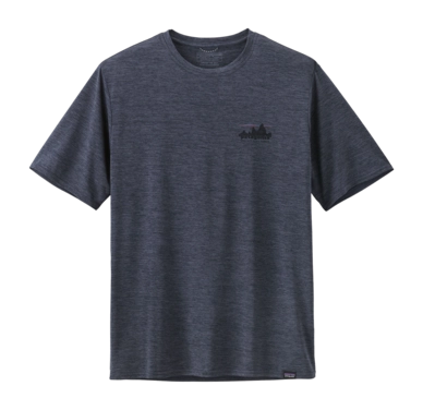 T-Shirt Patagonia Hommes Cap Cool Daily Graphic Shirt 73 Skyline Smolder Blue X-Dye