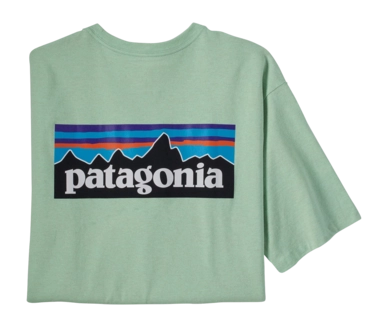 T-Shirt Patagonia Homme P-6 Logo Responsibili-Tee Tea Green
