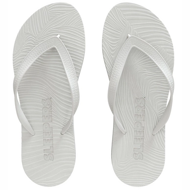 Slipper Sleepers Women Slim Wide Strap White
