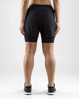 Sportbroek Craft Women Delta 2.0 2 In 1 Shorts Black