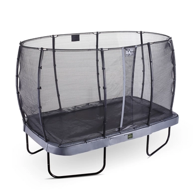 Trampoline EXIT Toys Elegant Premium Rectangular 427 x 244 Grey Safetynet Economy