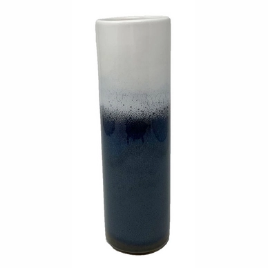 Vase Like by Villeroy & Boch Lave Home Cylinder Bleu Groß