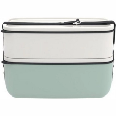 Set 2 Lunch Box Like by Villeroy & Boch To Go & To Stay 0,6 / 0,9 L, Lunchbox, Verde