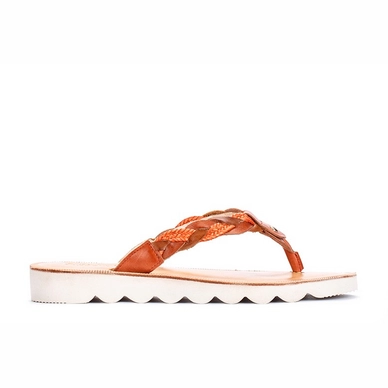 Flip Flops Pikolinos W5J 0827 Albufera Flamingo Brandy Damen Fashionschuh