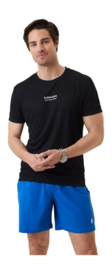 T-shirt de Tennis Bjorn Borg Homme Ace Light T-Shirt Black Beauty