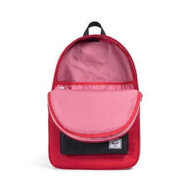 Rugzak Herschel Settlement Barbados Cherry Crosshatch / Black