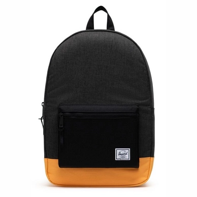 Rugzak Herschel Supply Co. Settlement Black Crosshatch Black Blazing Orange