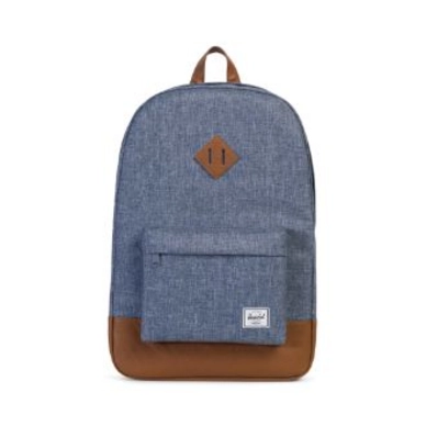 Sac à dos Herschel Supply Co. Heritage Dark Chambray Crosshatch Tan