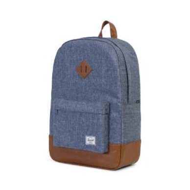 Rugzak Herschel Supply Co. Heritage Dark Chambray Crosshatch Tan