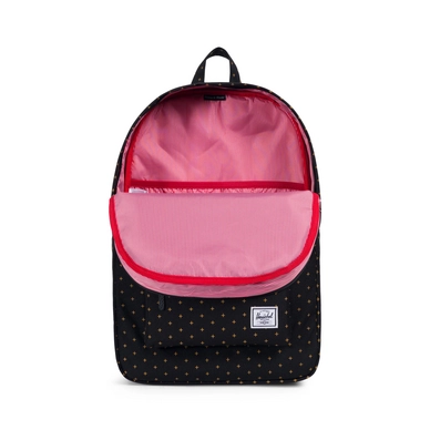 Rugzak Herschel Supply Co. Heritage Black Gridlock Gold