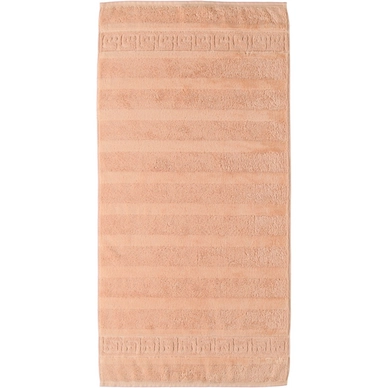Hand Towels Cawö Noblesse Uni Salmon (50 x 100 cm) (set of 3)