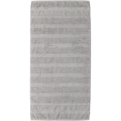 Handtuch Cawö Noblesse Uni Silber (60 x 110 cm) (3-teilig)