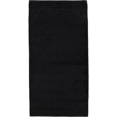 Douchelaken Cawö Noblesse Uni Black