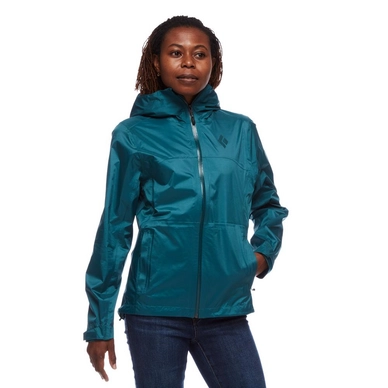 Veste Black Diamond Women Treeline Rain Shell Sea Pine