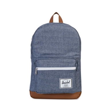 Rugzak Herschel Supply Co. Pop Quiz Dark Chambray Crosshatch Tan