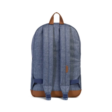 Rugzak Herschel Supply Co. Pop Quiz Dark Chambray Crosshatch Tan