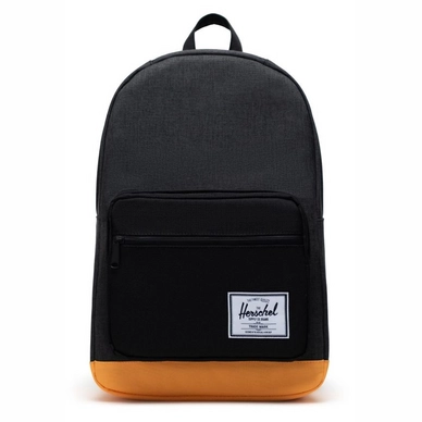 Rugzak Herschel Supply Co. Pop Quiz Black Crosshatch Black Blazing Orange