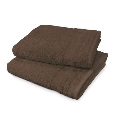 Gästehandtuch Tom Tailor Uni Walk-Frottier Braun (30 x 50 cm)